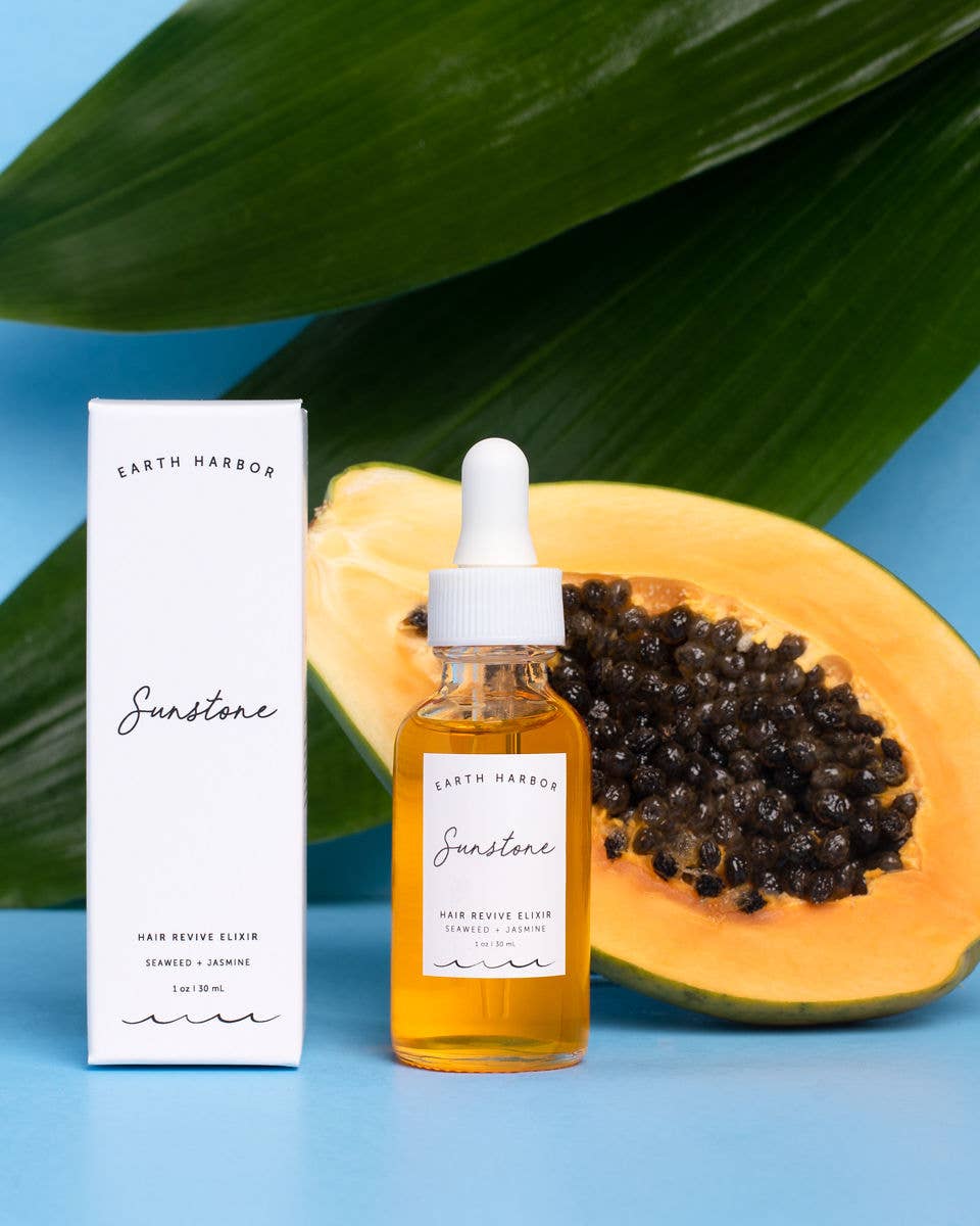 SUNSTONE Scalp + Hair Revive Concentrate: Jasmine + Seaweed