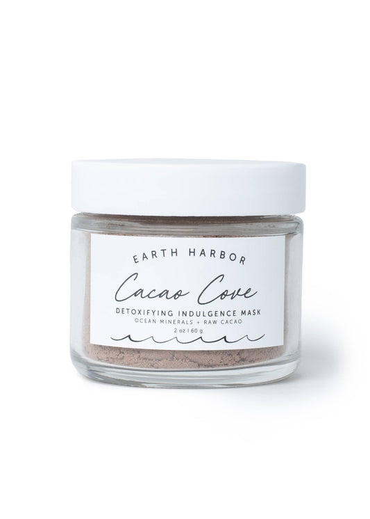 CACAO COVE Vitamin C Detox Mask: Ocean Minerals + Raw Cacao