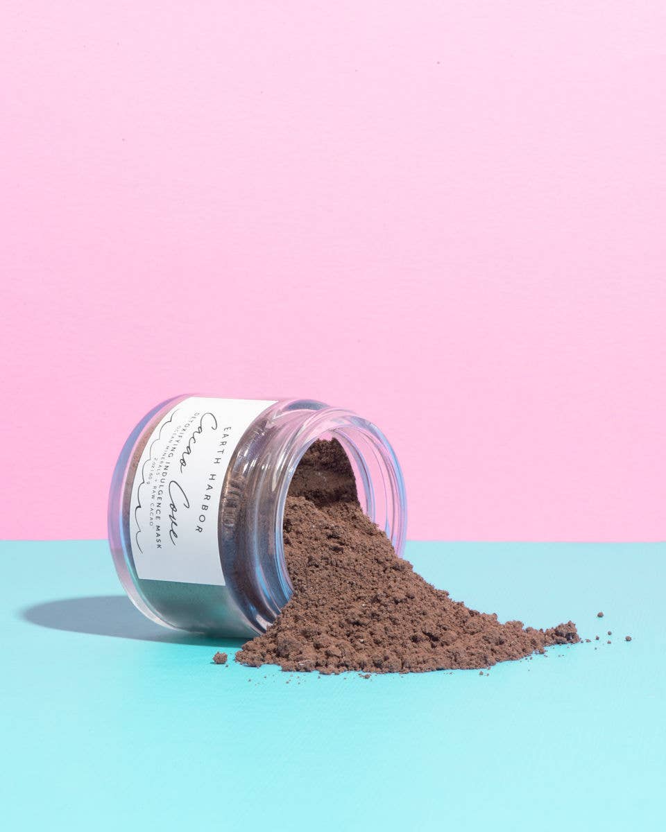 CACAO COVE Vitamin C Detox Mask: Ocean Minerals + Raw Cacao