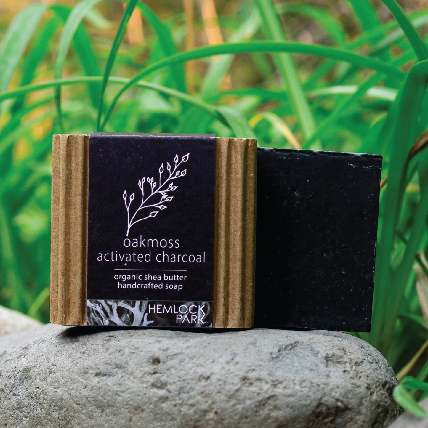 Oakmoss + Charcoal | Shea Butter Soap