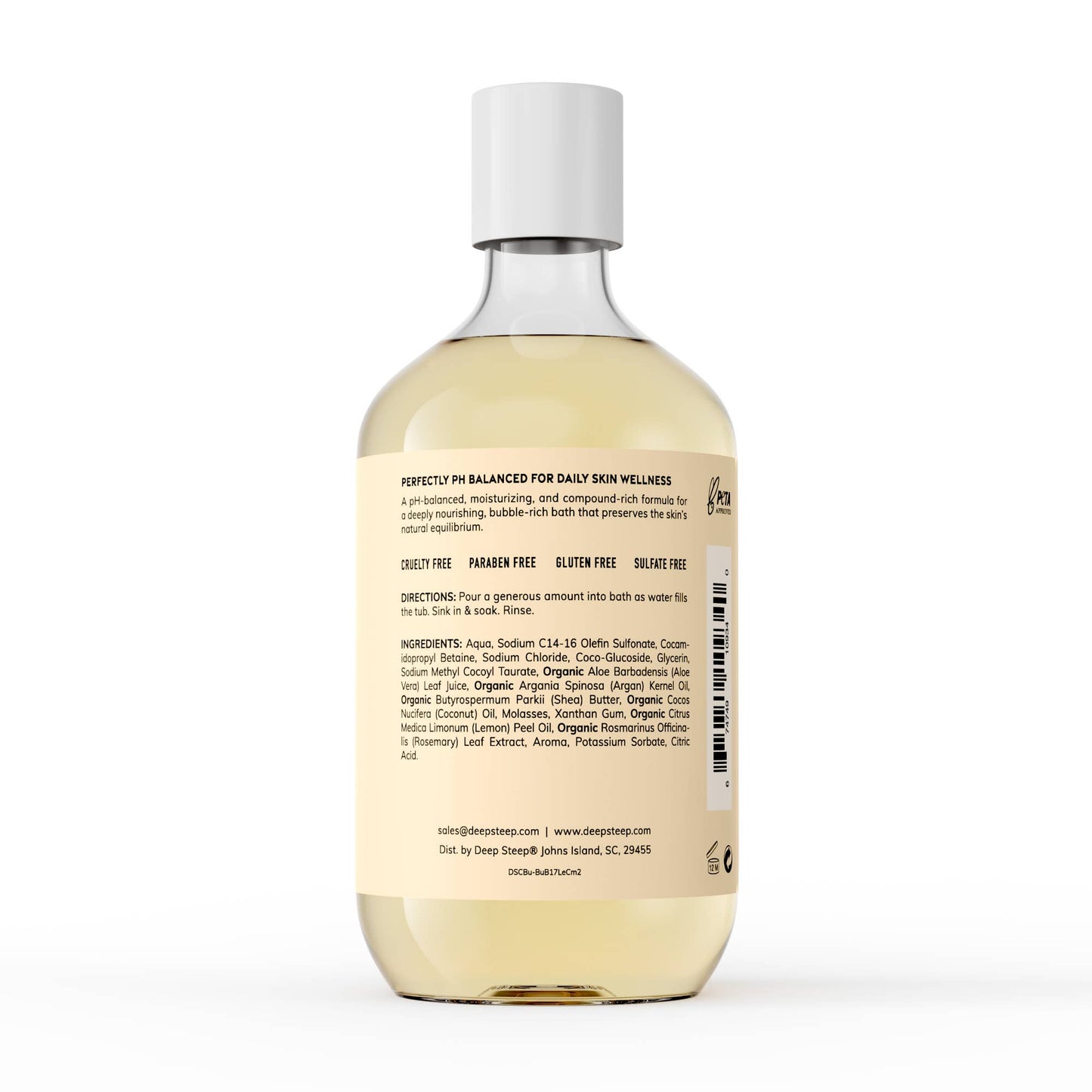 Bubble Bath - Lemon Cream 17oz